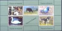 (№2006-1) Блок марок Косово 2006 год "Фауна Косово Мино 4549", Гашеный