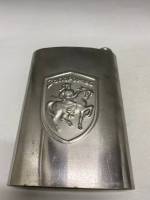 Фляга из нержавейки Запорожье 17*13 см, 0,75 л