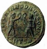 (№ (Константа) ) Монета Римская империя 1970 год 1 Centenionalis (Константа)