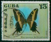 (1972-065) Марка Куба "Андремон"    Бабочки II Θ