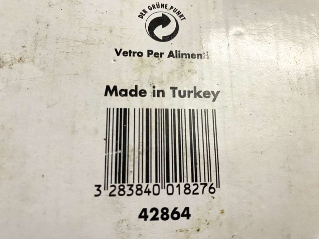 Стопки Dance Турция стекло 6 шт 