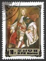 (1984-125) Марка Северная Корея "Джордж I"   Портреты правителей Европы III O