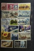 - Набор марок США 37 шт.  Гашёные .  Θ