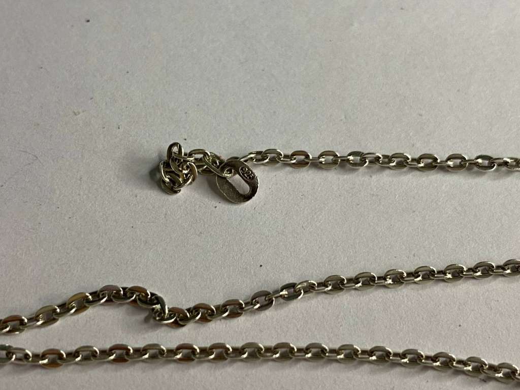 Цепочка без застежки 925 пробы
