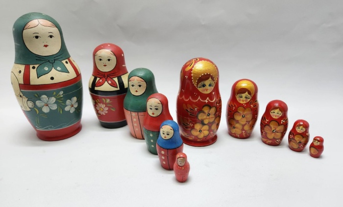 Набор Матрешек 2 шт (требуют ремонта)