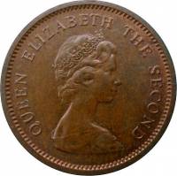(№1971km29) Монета Джерси 1971 год frac12; New Penny