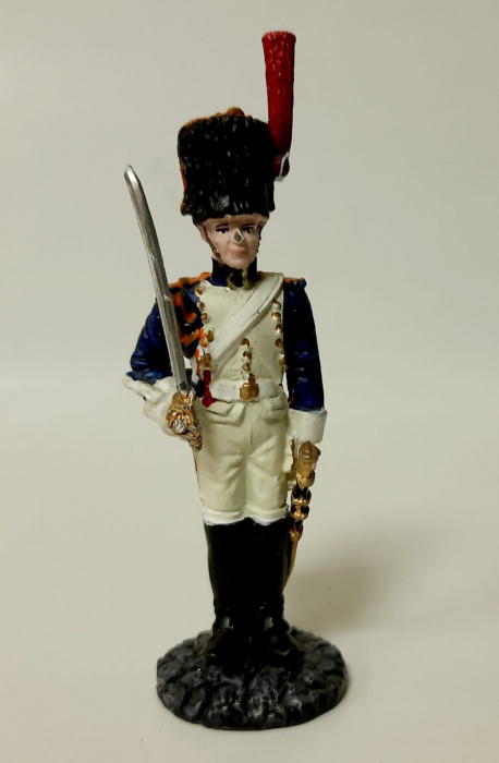 Оловянный солдатик &quot;Рядовой полка конных гренадеров, 1812 г.&quot;