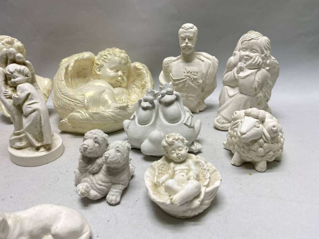 Сувенир гипсовая фигурка 12 шт