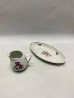 Селедочница и молочник