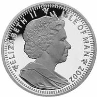 () Монета Остров Мэн 2002 год 1 крона ""   AU