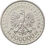() Монета Польша 1993 год 300000  &quot;&quot;    AU