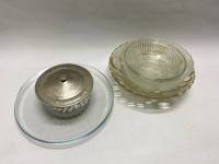 Сервировочная посуда стекло 6 предметов