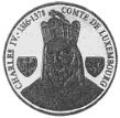 () Монета Люксембург 1992 год 1  ""   Биметалл (Серебро - Ниобиум)  UNC