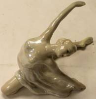 Фарфоровая Статуэтка Танцующая Балерина 60-ые (ЛЗФИ) Отличное Состояние