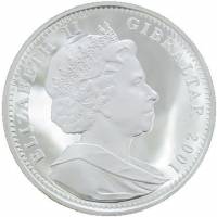 () Монета Гибралтар 2001 год 1 крона ""   AU