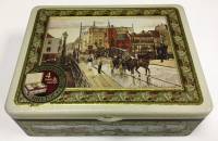 Коробка от чая, металл (сост. на фото)