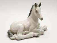 Статуэтка жеребенок фарфор ЛФЗ 70 - е годы небольшой скол на ухе