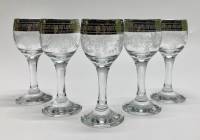 Рюмки на ножке, 5 шт