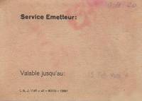 (№1947) Банкнота Саар 1947 год "1 Saarmark"