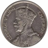  Монета Новая Зеландия 1933 год        XF