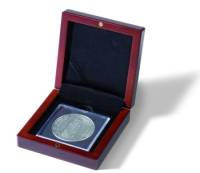 Коробка HMETUIQXL деревянная для 1 монеты в капсуле QUADRUM XL. Германия, 343227