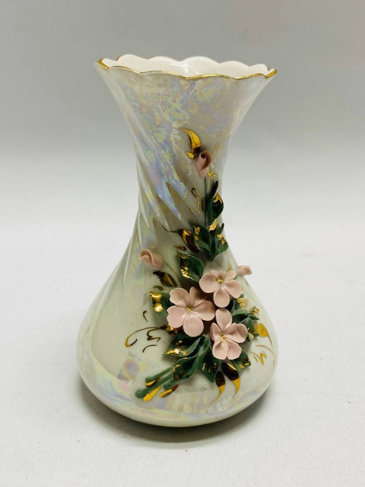 Ваза фарфор ручная работа