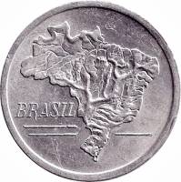 (№1965km573) Монета Бразилия 1965 год 20 Cruzeiros