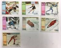 --  Набор марок Камбоджа 7 шт.  Гашёные , III Θ