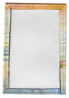 Обложка для проездного (Полимер) Принт "Парень с девушкой на берегу моря. Мотоцикл", Пастельные тона