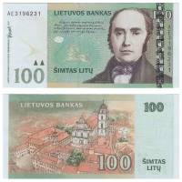 (2007) Банкнота Литва 2007 год 100 лит    UNC