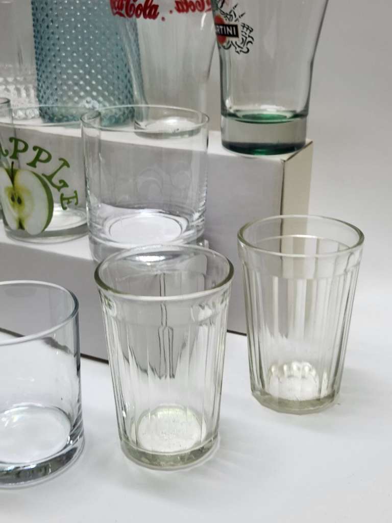 Стаканы 13 штук разные 