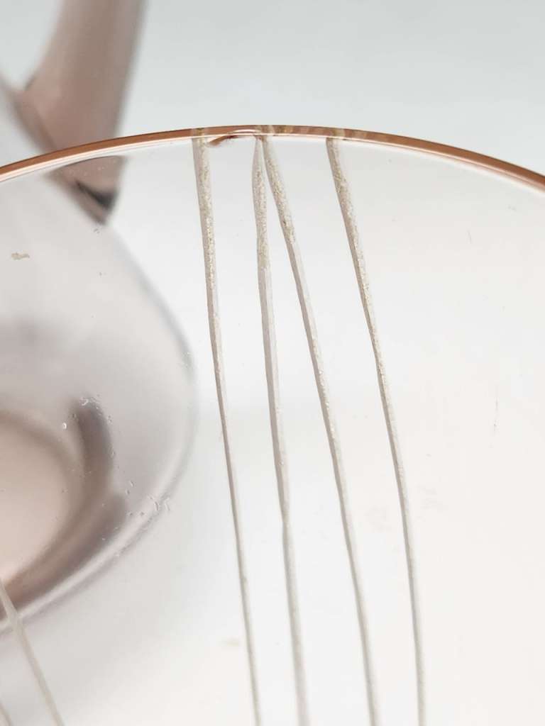 Ваза и графин цветное стекло