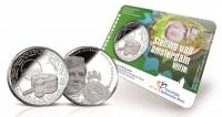 (2017) Монета Нидерланды (Голландия) 2017 год 5 евро "Амстердам. Линия обороны"  Серебро Ag 925  Coi