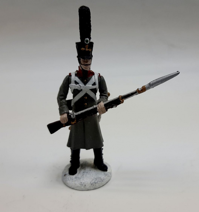 Оловянный солдатик &quot;Гренадер Санкт-Петерб. гренадерского полка, 1809 г.&quot;