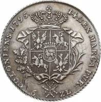 (№1794c58) Монета Польша 1794 год 1 Talar (6 злотых)