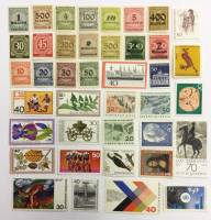 Смесь годов--  Набор марок Германия (ФРГ) 40 шт.  Негашеные , III O