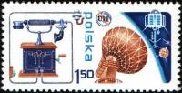 (1976-016) Марка Польша "Телефонный аппарат"    100 лет телефону III Θ