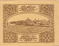 (№1920) Банкнота Австрия 1920 год "50 Heller"