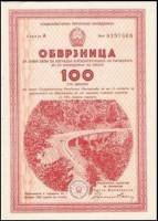 () Банкнота Македония 1980 год 100  ""   UNC