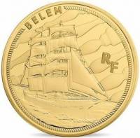 (№2016) Монета Франция 2016 год 50 Euro (Белен)