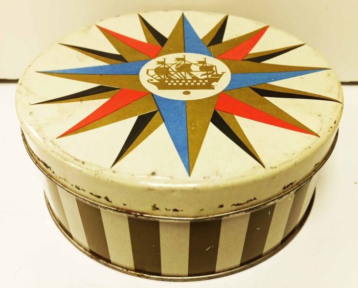 Коробка, Жесть, СССР Сост. на фото