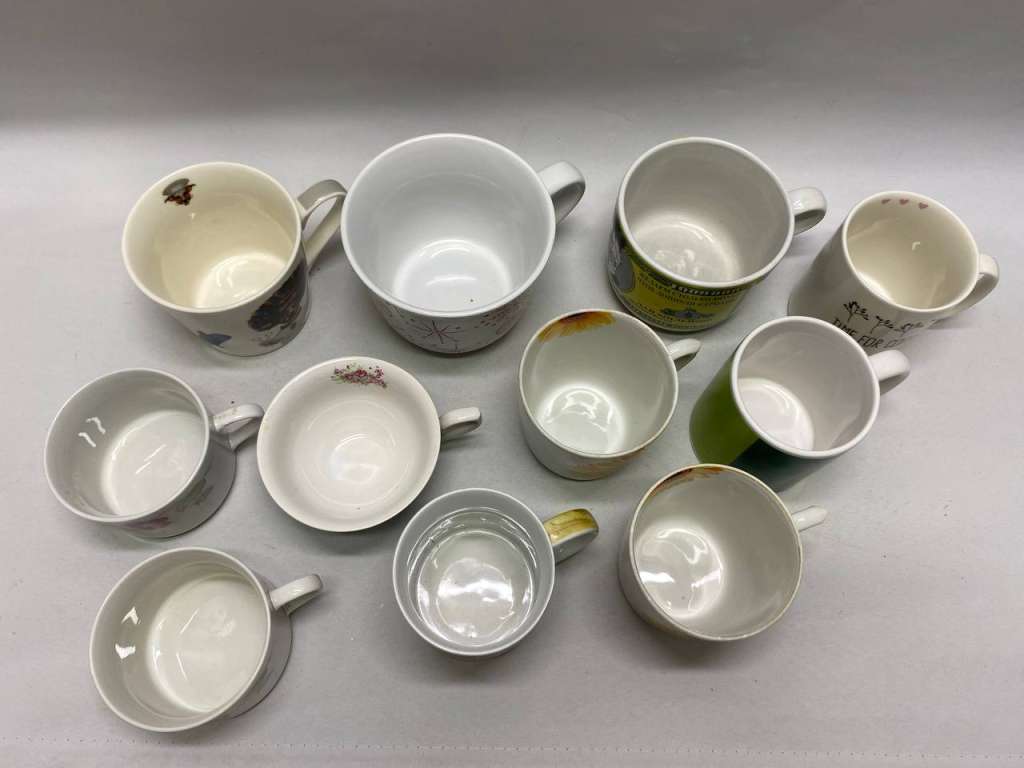 Кружка 11 шт, разной формы