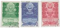 1970-058-60, 084-86  Серия Набор марок (6 шт) СССР   Автономные советские республики 50 лет I Θ