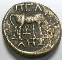 (№1970) Монета Древняя Греция 1970 год 1 Unit