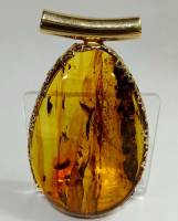 Подвеска кулон янтарь серебро 925 проба 32 гр (сост. на фото)