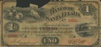 (№1875P-S191a) Банкнота Мексика 1875 год "1 Peso"