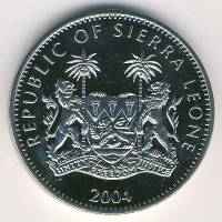 () Монета Сьерра-Леоне 2003 год 1  ""   Медь-Никель  UNC