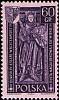 (1961-032) Марка Польша "Надгробие герцога Генриха IV" , III Θ