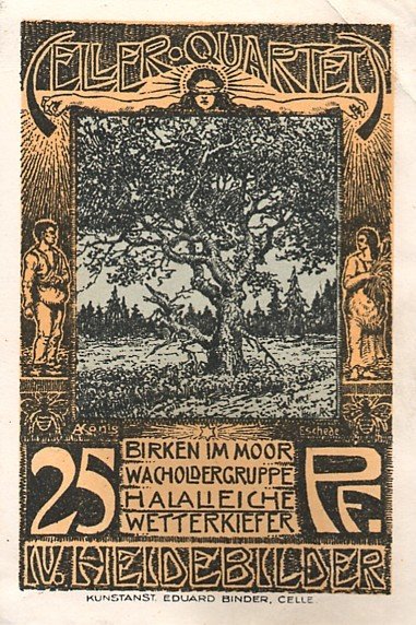 (№1922) Банкнота Германия 1922 год &quot;25 Pfennig&quot;