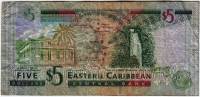 () Банкнота Восточно-Карибские штаты 2003 год   ""   VF